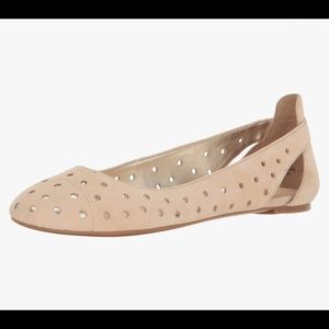 Nine West Suede Marie Ballet Flat